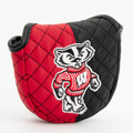 Wisconsin Badgers Split Quilted Golf Mallet Putter Cover