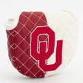 Oklahoma Sooners Split Quilted Golf Mallet Putter Cover