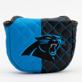 Carolina Panthers Split Quilted Golf Mallet Putter Cover