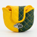 Green Bay Packers Split Quilted Golf Mallet Putter Cover