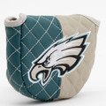 Philadelphia Eagles Split Quilted Golf Mallet Putter Cover