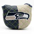 Seattle Seahawks Split Quilted Golf Mallet Putter Cover