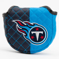 Tennessee Titans Split Quilted Golf Mallet Putter Cover