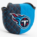 Tennessee Titans Split Quilted Golf Mallet Putter Cover
