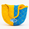 Los Angeles Chargers Split Quilted Golf Mallet Putter Cover
