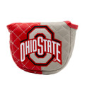 Ohio State Buckeyes Split Quilted Golf Mallet Putter Cover