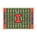 Illinois Fighting Illini Homefield Area Rug