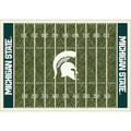 Michigan State Spartans Homefield Area Rug