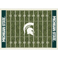 Michigan State Spartans Homefield Area Rug
