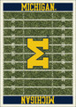 Michigan Wolverines Homefield Area Rug