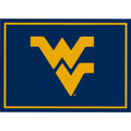 West Virginia Mountaineers Spirit Area Rug