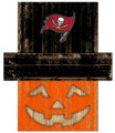 Tampa Bay Buccaneers Pumpkin Head Sign