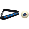 Boise State Broncos Cue Ball & 8 Ball Billiard Rack