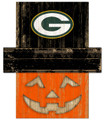 Green Bay Packers 6" x 5" Pumpkin Head