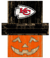 Kansas City Chiefs 6" x 5" Pumpkin Head