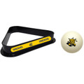 Wichita State Shockers Cue Ball & 8 Ball Billiard Rack