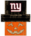 New York Giants 6" x 5" Pumpkin Head