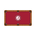 Alabama Crimson Tide Logo Pool Table Cloth