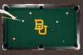 Baylor Bears Logo Pool Table Cloth