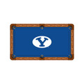BYU Cougars Logo Pool Table Cloth