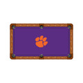 Clemson Tigers Logo Pool Table Cloth