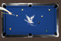 Air Force Falcons Logo Pool Table Felt