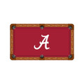 Alabama Crimson Tide Logo Pool Table Felt