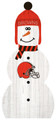 Cleveland Browns 31" Snowman Leaner