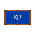 Kansas Jayhawks Logo Pool Table Felt
