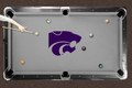 Kansas State Wildcats Logo Pool Table Felt