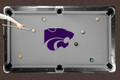 Kansas State Wildcats Logo Pool Table Felt