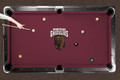 Montana Grizzlies Logo Pool Table Cloth