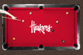 Nebraska Cornhuskers Logo Pool Table Felt