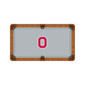 Ohio State Buckeyes Logo Pool Table Felt