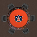 Auburn Tigers 48" x 48" Poker Table Felt