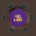 LSU Tigers 48" x 48" Poker Table Felt