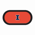 Illinois Fighting Illini 48" x 96" Texas Hold'em Poker Table Felt