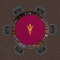 Arizona State Sun Devils 48" x 48" Poker Table Felt