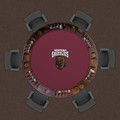 Montana Grizzlies 48" x 48" Poker Table Felt