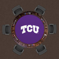 Texas Christian Horned Frogs 48" x 48" Poker Table Felt