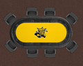 Wichita State Shockers 48" x 96" Texas Hold'em Poker Table Felt