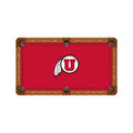 Utah Utes Logo Pool Table Cloth