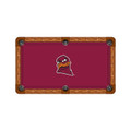 Virginia Tech Hokies Logo Pool Table Felt