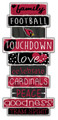 Arizona Cardinals Celebrations Stack Sign