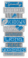 Detroit Lions Celebrations Stack Sign