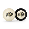 Colorado Buffaloes Billiard Cue Ball & 8 Ball Combo
