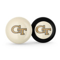 Georgia Tech Yellow Jackets Billiard Cue Ball & 8 Ball Combo