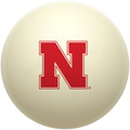 Nebraska Cornhuskers Billiard Cue Ball