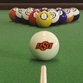 Oklahoma State Cowboys Billiard Cue Ball