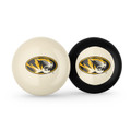 Missouri Tigers Billiard Cue Ball & 8 Ball Combo